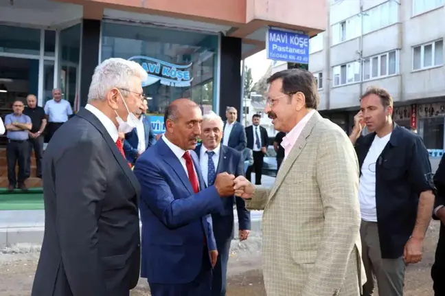 Erzurum haberleri: TOBB Başkanı Hisarcıklıoğlu, Oltu'yu ziyaret etti
