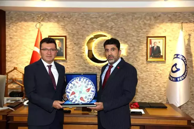 Vali Yardımcısı Şahin, Rektör Aldemir ile görüştü