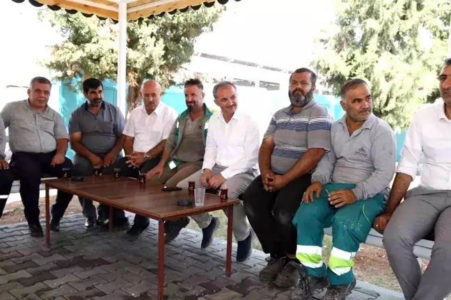 Başkan Kılınç, temizlik işleri personeliyle bir araya geldi