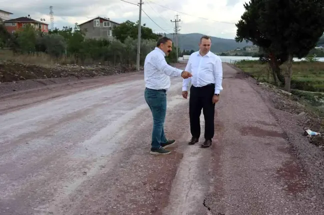 Tutuk, Seyrantepe'deki asfaltlama çalışmalarını yerinde inceledi