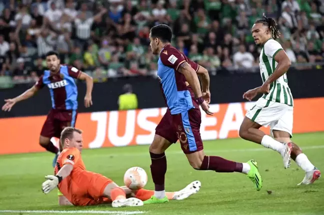 UEFA Avrupa Ligi: Ferencvaros: 3 Trabzonspor: 2 (Maç sonucu)