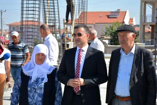 Hayırseverlerin desteği ile yapılacak olan anaokulunun temeli atıldı
