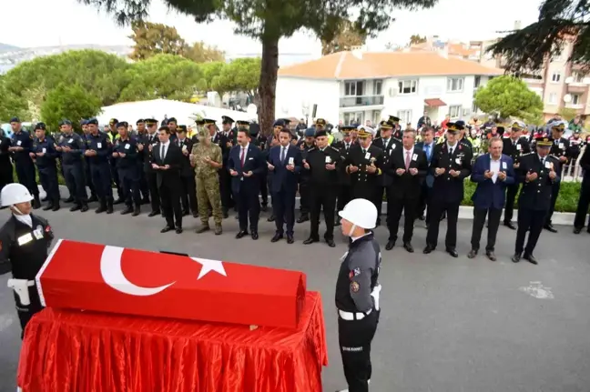 Balıkesir haberi... Ayvalık İlçe Emniyet Müdürlüğü'nün acı günü