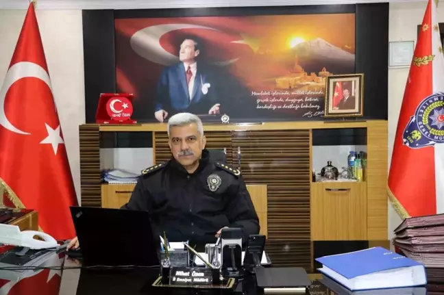 Samsun Emniyet Müdürlüğüne atanan Özen'den veda mesajı