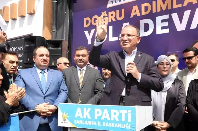 Bakan Bozdağ Şanlıurfa'da seçim güvenliğine dikkat çekti