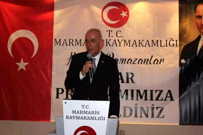 Kaymakam Aksoy, şehit yakınları ve gazileri iftar programında ağırladı