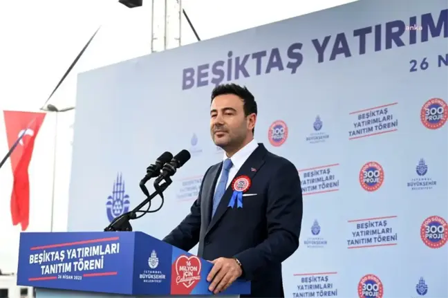 İbb'nin 'Beşiktaş Yatırımları Tanıtım Töreni' Barbaros Meydanı'nda Gerçekleşti