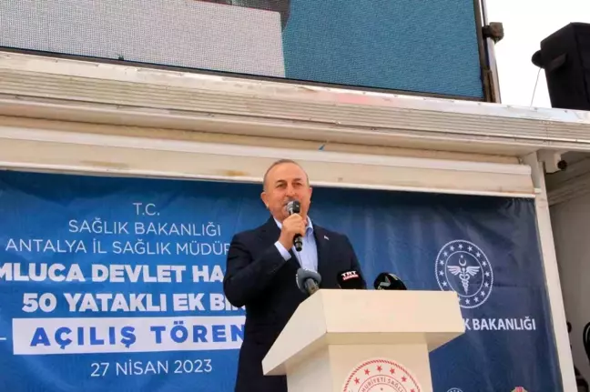 50 Yataklı Kumluca Devlet Hastanesi ek binası törenle hizmete açıldı