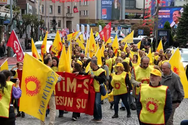 Giresun'da 1 Mayıs kutlaması