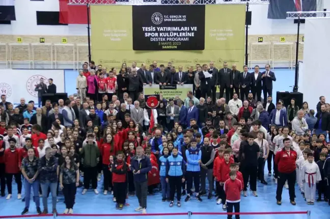 Samsun'da 269 amatör spor kulübüne 7,1 milyon liralık destek