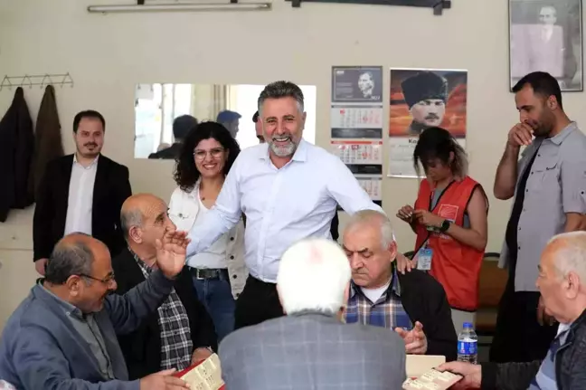 Başkan Serdar Sandal'ın mahalle ziyaretleri hız kesmiyor