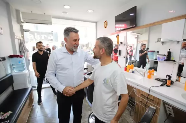 Bayraklı Belediye Başkanı Serdar Sandal Mahalle Ziyaretleri Yaptı