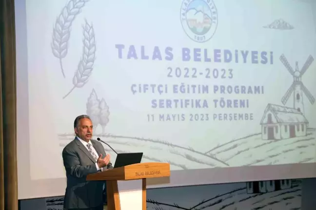 Talas'ta Çiftçiler Bilinçli Üretim Yapacak