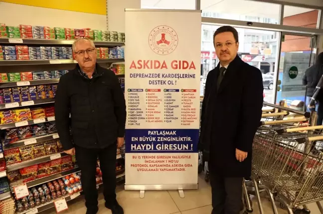 Giresun'da Askıda Gıda Kampanyası Sona Erdi
