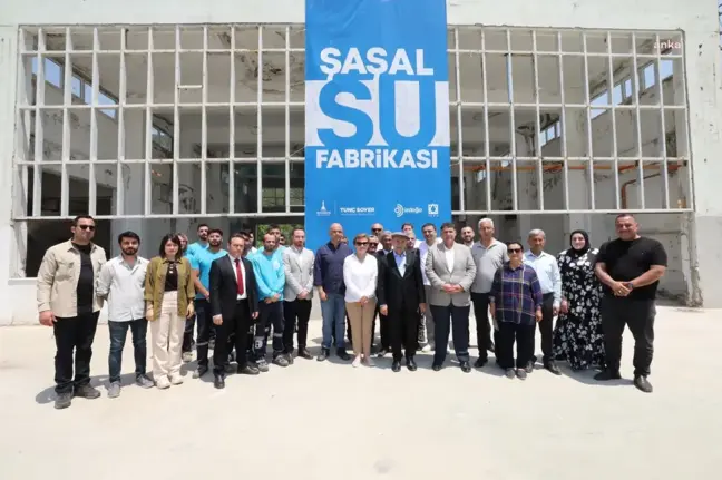 Menderes'ten Tunç Soyer'e Şaşal Su Teşekkürü