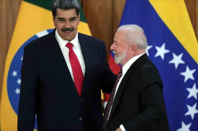 Venezuela Devlet Başkanı Maduro, 4 yıl aradan sonra Brezilya'yı ziyaret etti