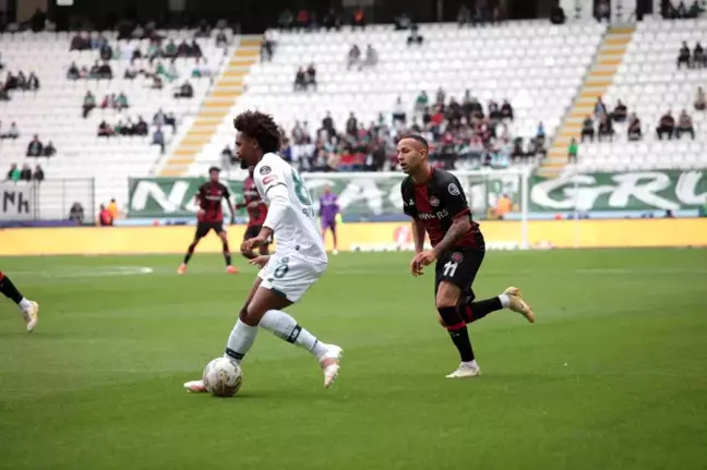 Konyaspor-Fatih Karagümrük maçı berabere tamamlandı