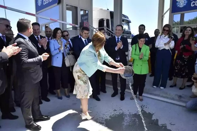 Kapıkule Sınır Kapısı'nda yeni peron açıldı