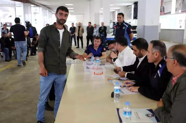 Yenimahalle'de kurban satışı için çadır yerleri kura ile belirlendi