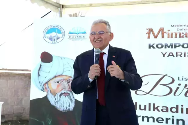 Kayseri Büyükşehir Belediye Başkanı Dr. Memduh Büyükkılıç'tan Mimar Sinan'a Vefa Mesajı