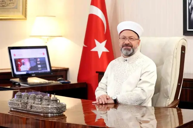 Diyanet İşleri Başkanı Ali Erbaş, Hicri Yeni Yıl'ı Kutladı