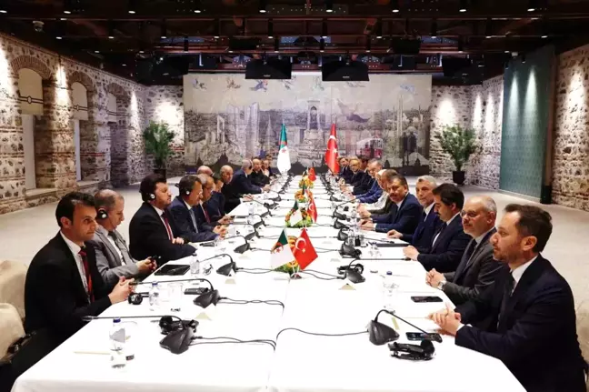 Cumhurbaşkanı Erdoğan, Cezayir Cumhurbaşkanı Tebbun ile görüştü