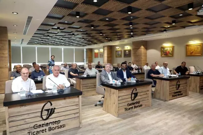 Gaziantep Ticaret Borsası Temmuz Ayı Olağan Meclis Toplantısı Gerçekleştirildi