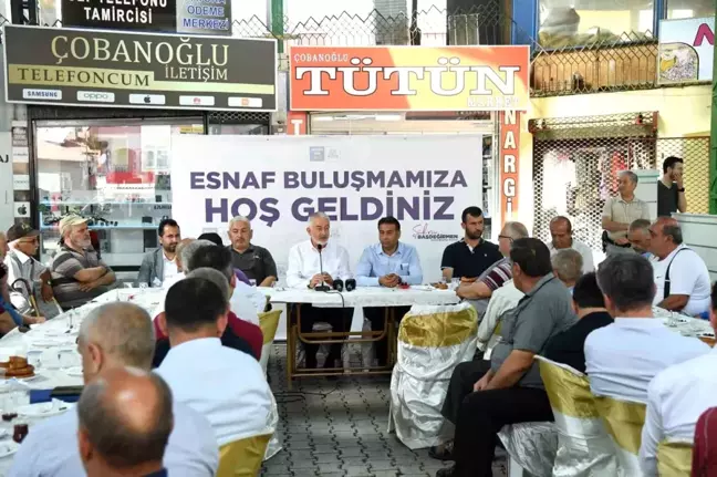 Isparta Belediye Başkanı Şükrü Başdeğirmen, Yedişehitler Kapalı Cuma Pazarı esnaflarıyla buluştu