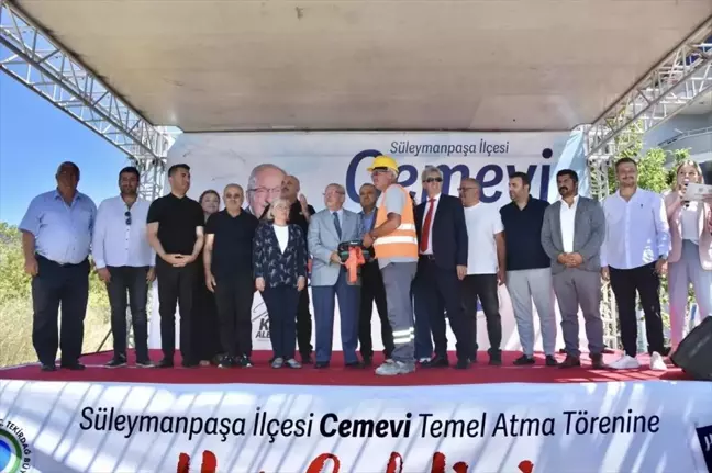 Tekirdağ Büyükşehir Belediyesi Süleymanpaşa Cemevi'nin Temelini Attı