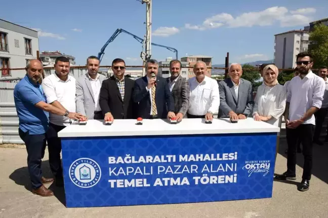 Yıldırım Belediyesi Bağlaraltı Mahallesi'ne Modern Pazar Yeri Kazandırıyor