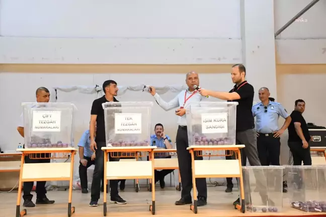 Torbalı'da Geçici Pazar Yeri İçin Kura Çekimi Gerçekleşti