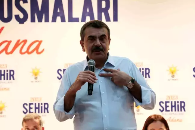 Milli Eğitim Bakanı Yusuf Tekin Adana'da Partililere Hitap Etti