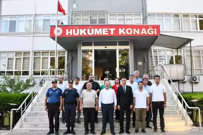 Mersin Valisi Ali Hamza Pehlivan, Gülnar Kaymakamlığını ziyaret etti