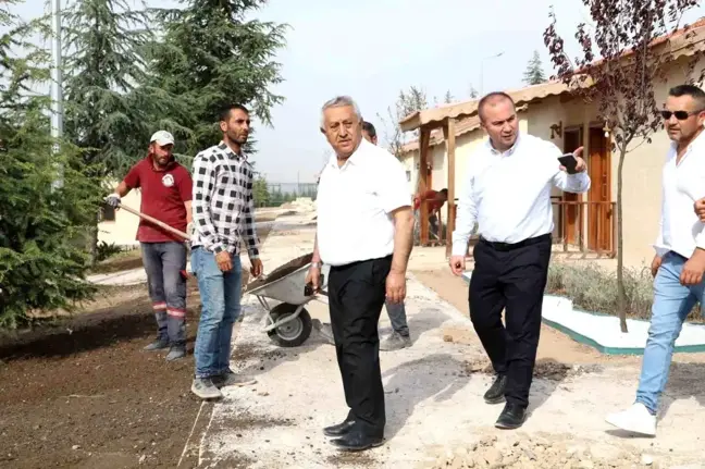 Afyonkarahisar Belediyesi Saraydüzü Kamp Merkezi'ni Hızla Tamamlıyor