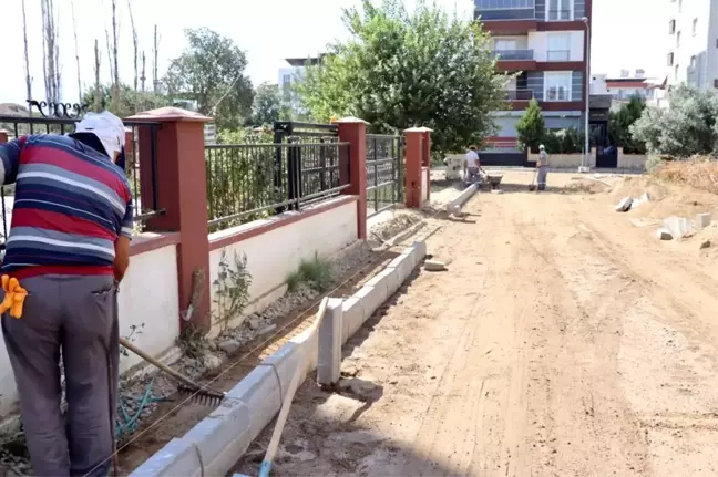Nazilli Belediyesi Yeni Yol Açma ve Bordür Çalışmalarına Başladı