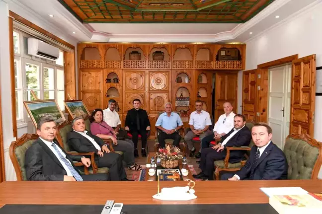 Antalya Valisi Akseki'yi Ziyaret Etti