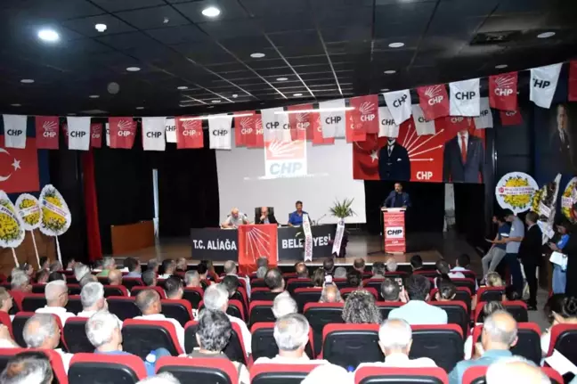 CHP Aliağa İlçe Örgütünün 14. Olağan Kongresi Sonuçlandı