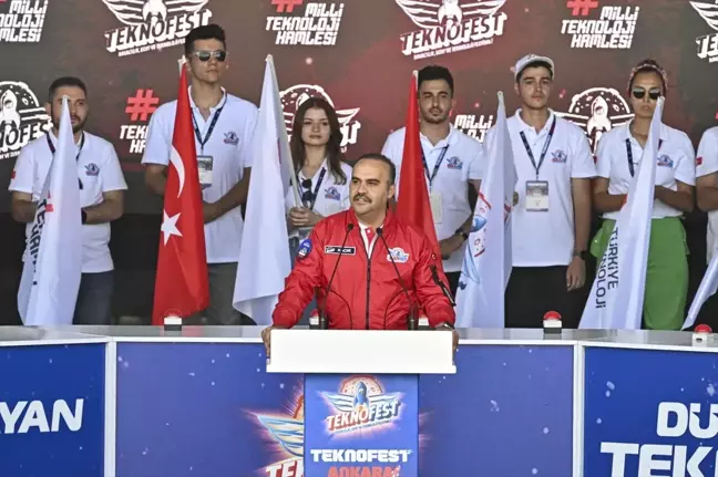 Sanayi ve Teknoloji Bakanı Kacır, TEKNOFEST Ankara Açılış Töreni'nde konuştu Açıklaması