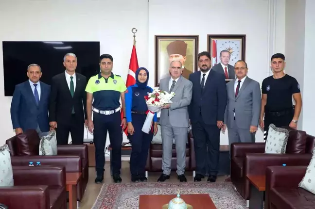 Konya Valisi Zabıta Teşkilatının Kuruluş Yıl Dönümünü Kutladı