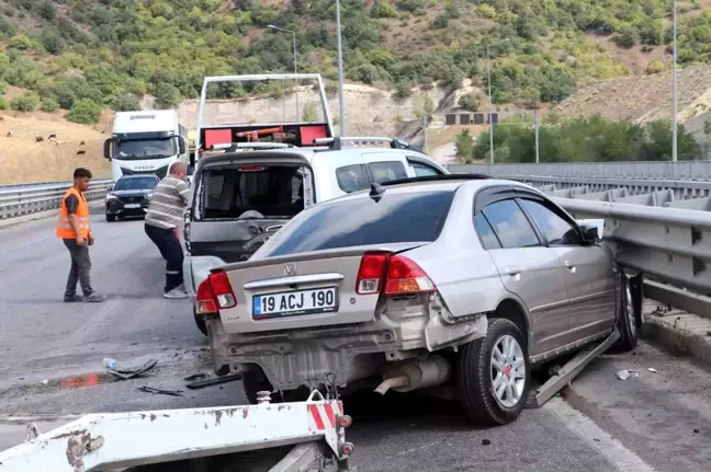 Samsun'da Viyadük Kazası: 5 Kişi Yaralandı