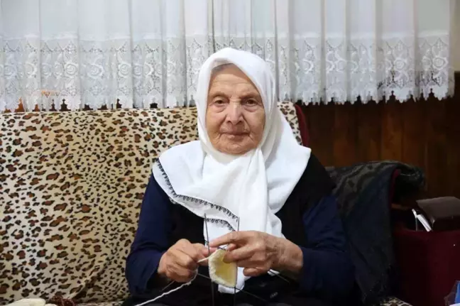 112 Yaşındaki Fatma Demir, Sadece Bir Kez Hastaneye Gitti