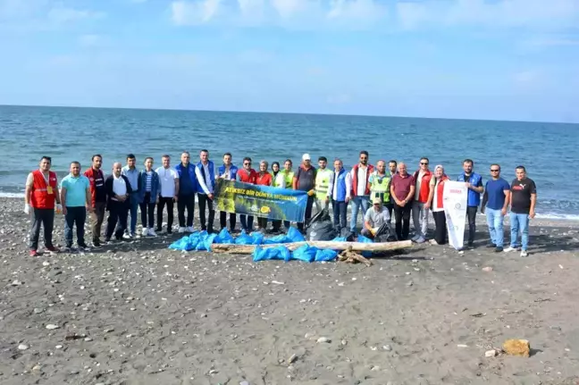 Ünye'de Dünya Temizlik Günü etkinliği düzenlendi