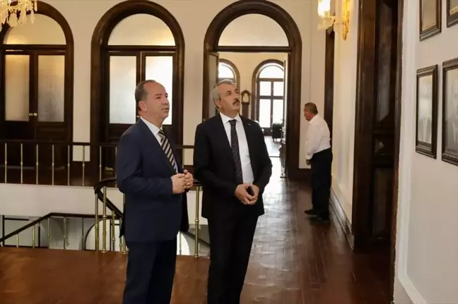 Edirne Valisi Sezer, Edirne Belediye Başkanı Recep Gürkan'ı ziyaret etti