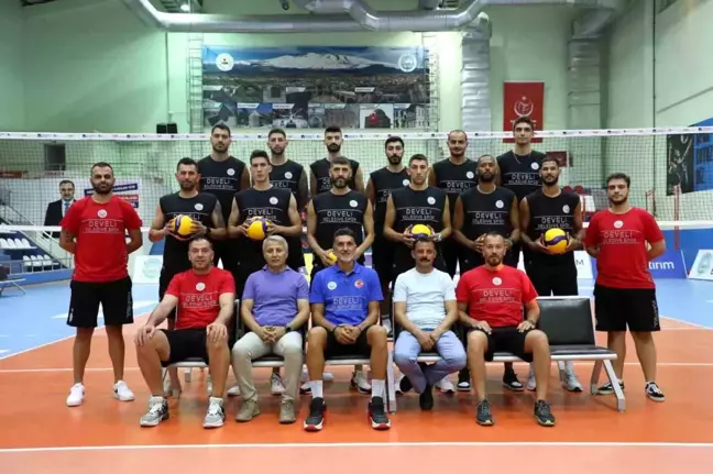 Develi Belediyespor AXA Sigorta Kupa Voley Erkekler Turnuvası'nda mücadele edecek