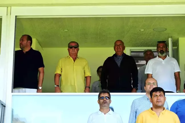 Fatih Terim, Bodrum FK-Çorum FK maçını izledi
