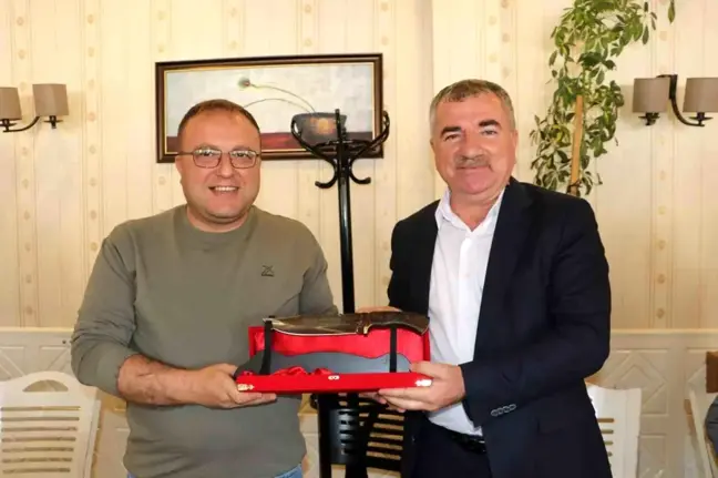 Havza Kaymakamı Cengiz Nayman için veda yemeği düzenlendi