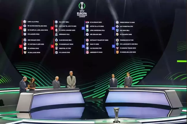 Fenerbahçe ve Beşiktaş UEFA Avrupa Konferans Ligi'nde mücadele edecek
