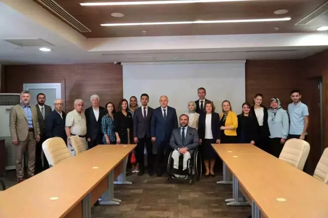 Denizli Büyükşehir Belediyesi Kent Konseyi Vali'yi Ziyaret Etti
