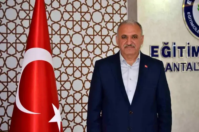 Eğitim Bir Sen Antalya Şube Başkanı İsrail'in Gazze'ye saldırılarını kınadı