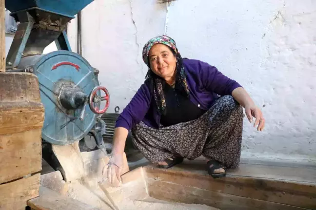 Sivas'ın Altınyayla ilçesinde tek kadın değirmenci